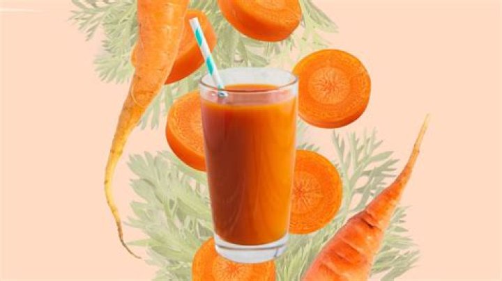 A tan with carrot juice: "I drank carrot juice every day for a month