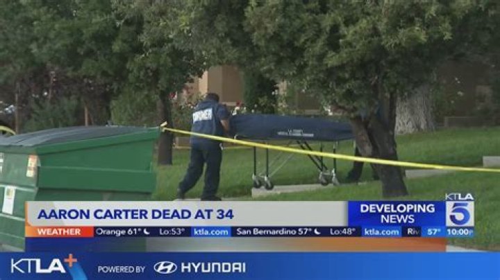 Aaron Carter Dead at 34: Reports