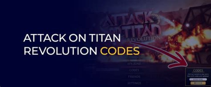 Attack on Titan Revolution Codes (February 2024)