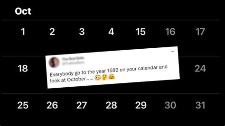 Bizarre! 10 days missing from your calendar in October? Jump to year 1582, internet is perplexed – India TV