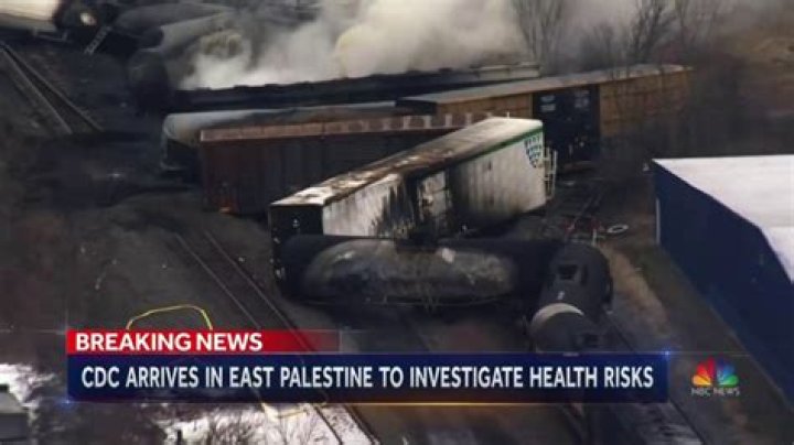 CDC begins investigation of toxic train disaster