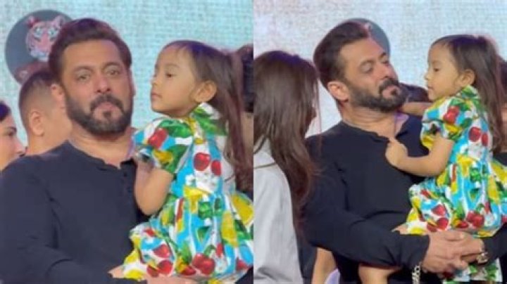 First photo of Salman Khan's niece Ayat goes viral – India TV