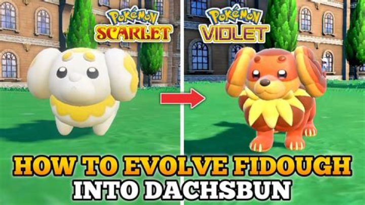 How to Evolve Fidough into Dachsbun in Pokemon Scarlet and Violet