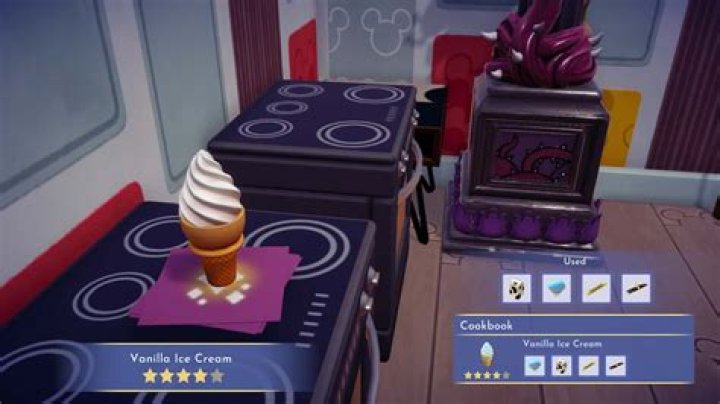 How To Make Vanilla Ice Cream in Disney Dreamlight Valley