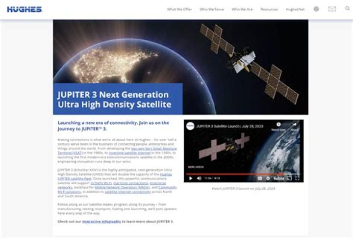 Hughes unveils Jupiter 3 - SpaceNews