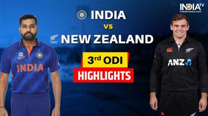 India clean sweep New Zealand, win by 90 runs in 3rd ODI – India TV