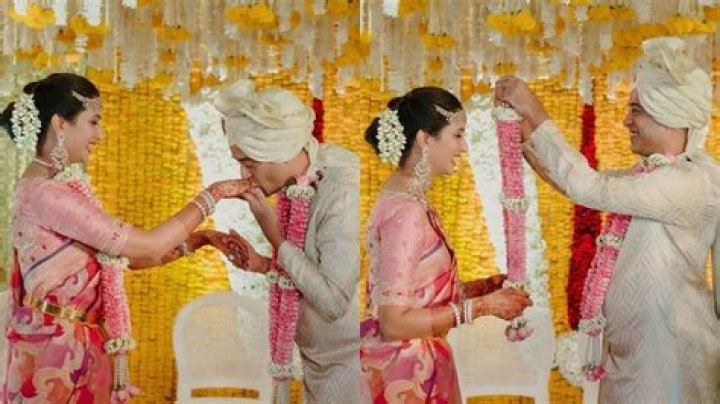Madhu Mantena and Ira Trivedi are now married; Aamir Khan and others attend
