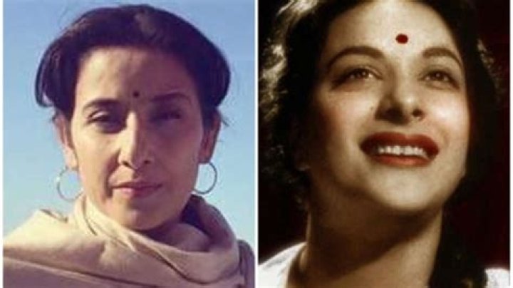 Manisha Koirala looks like young Nargis Dutt in this new picture from Sanjay Dutt’s biopic! – India TV