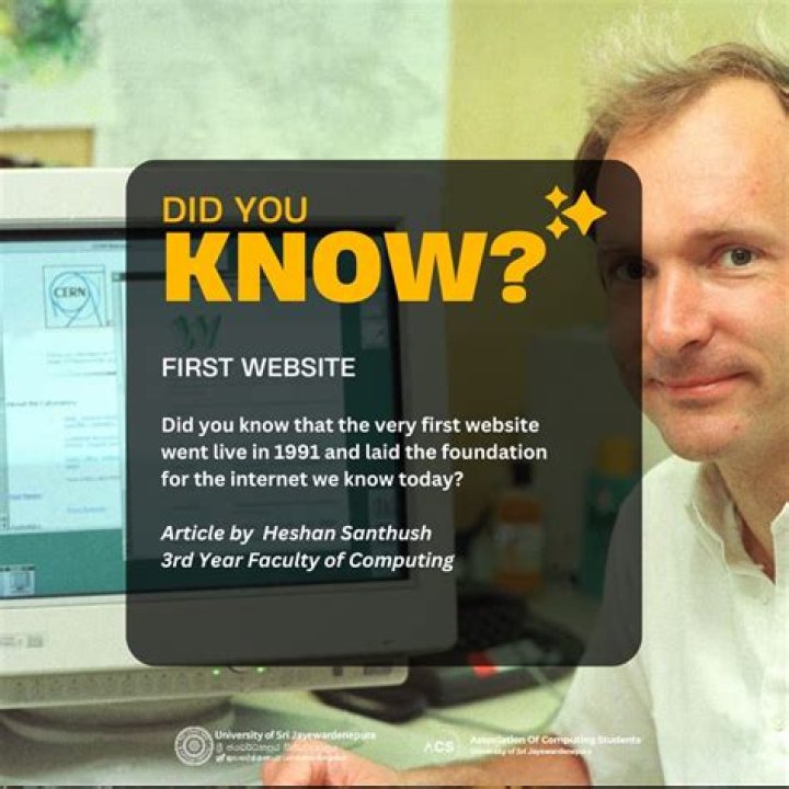 Not So High-Tech Anymore: The First Website Ever Celebrates Its 20th Birthday