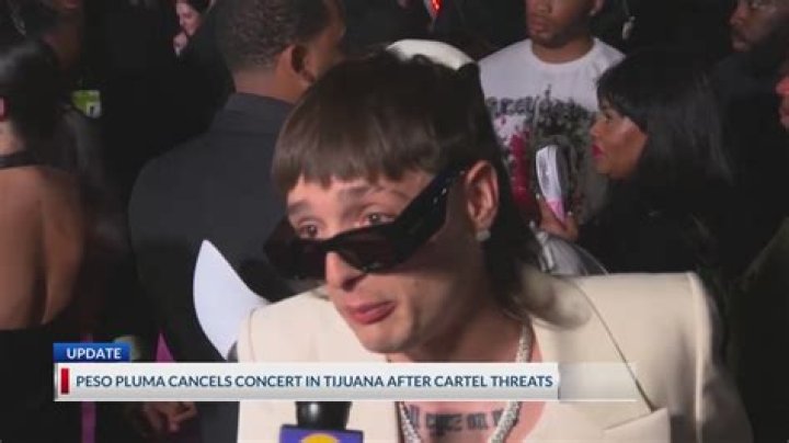 Peso Pluma cancels concert in Tijuana after death threats