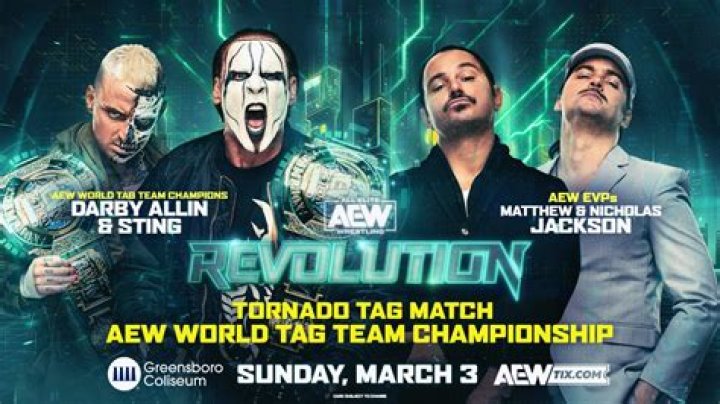 Sting & Darby Allin Capture the AEW Tag Team Titles on 2/7 AEW Dynamite