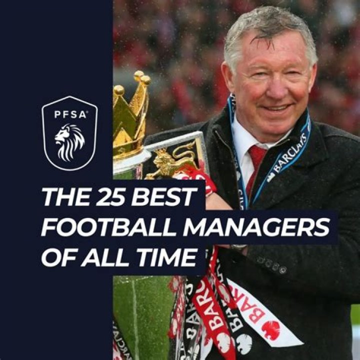 The 20 Most Successful Football Managers of All Time
