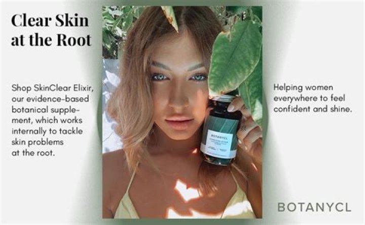 The SkinClear Elixir Supplements By Botanycl Have Amazing Reviews For Clearing Acne
