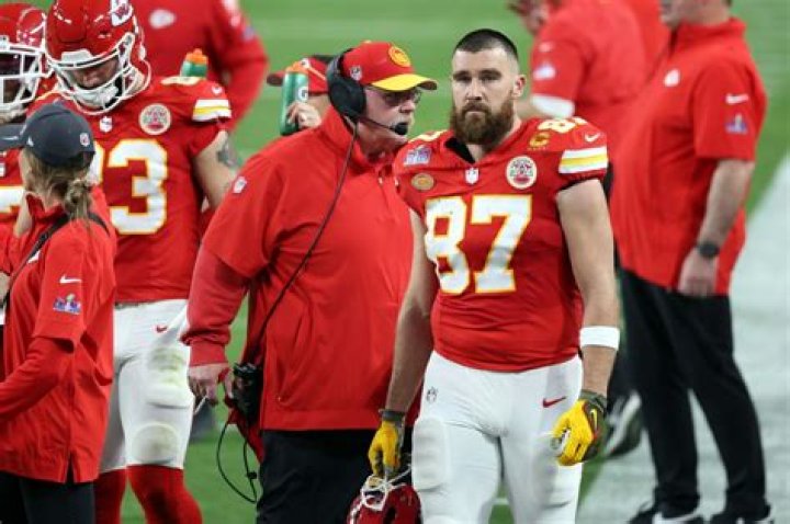 Travis Kelce says his Super Bowl sideline scuffle with coach Andy Reid was 'definitely unacceptable'