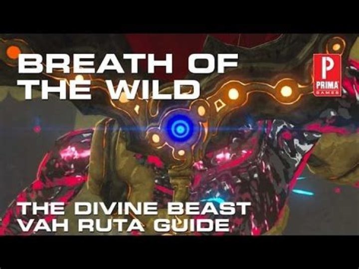 Zelda: Breath of the Wild - Divine Beast Vah Ruta, Lightscale Trident